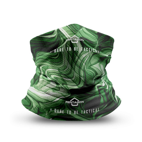 Multifunkční šátek Skiron Liquid Pentagon Emerald